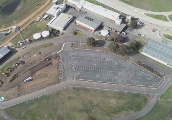 Geelong car park construction