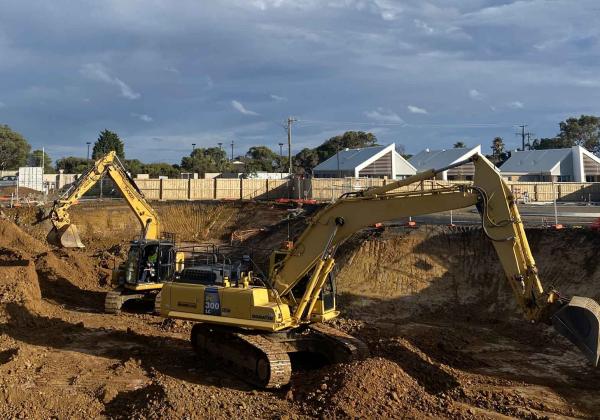 Geelong earthworks by A&K Tucker Excavations