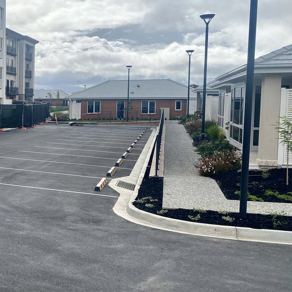 Concrete pavement in Highton, Geelong