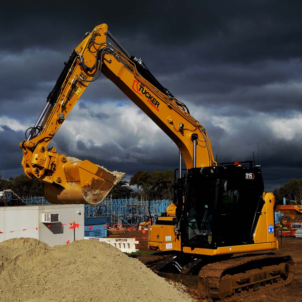 Earthmoving equipment hire across Geelong and Victoria by A&K Tucker