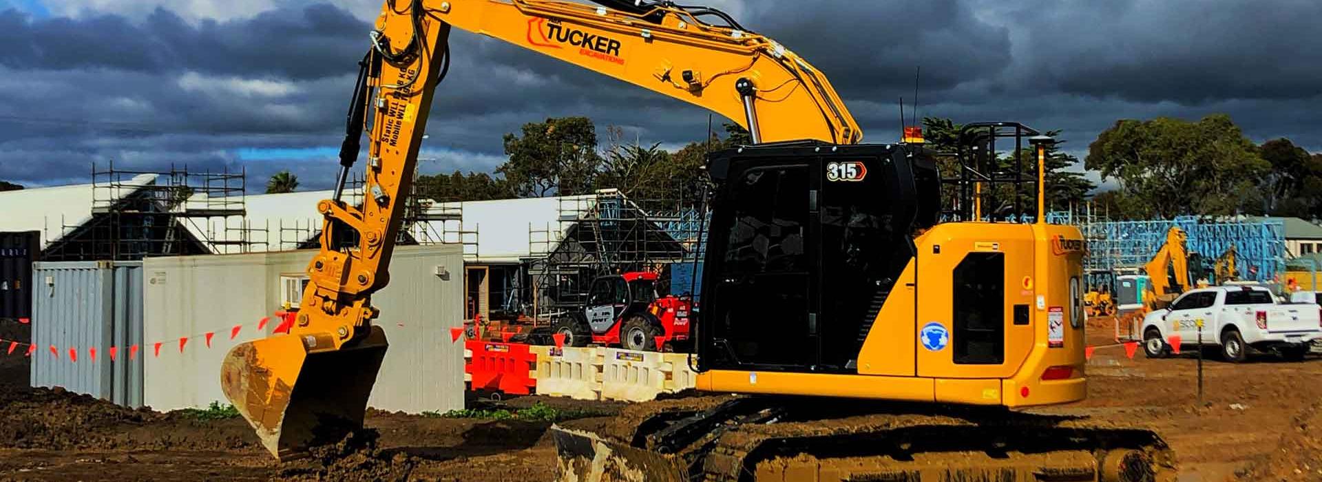 Plant hire services in Geelong and Victoria by A&K Tucker