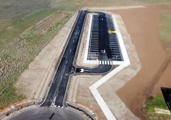 Melton Christian College carpark construction by A&K Tucker Excavations